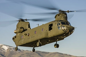 A Nevada National Guard CH-47 Chinook helicopter A Nevada National Guard CH-47 Chinook helicopter