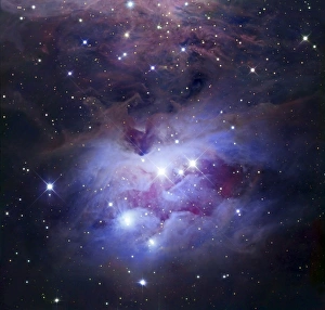 NGC 1977 is a reflection nebula northeast of the Orion Nebula NGC 1977 is a reflection nebula northeast of the Orion Nebula