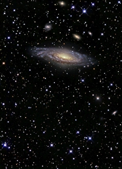NGC 7331 is a spiral galaxy in the constellation Pegasus NGC 7331 is a spiral galaxy in the constellation Pegasus