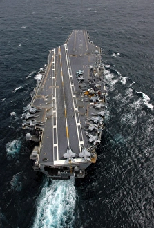 The Nimitz-class aircraft carrier USS John C. Stennis The Nimitz-class aircraft carrier USS John C. Stennis