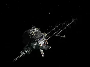Asteroid Mining Outpost Print