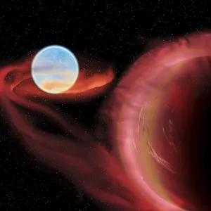 Binary Star System Prints: A binary star system