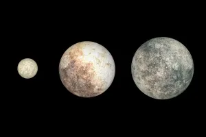 Planetary Science Images Prints: Dwarf planets Ceres, Pluto, and Eris