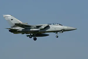 A Panavia Tornado F3 of the Royal Air Force over Florennes, Belgium A Panavia Tornado F3 of the Royal Air Force over Florennes, Belgium