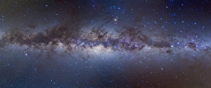 Panorama view of the center of the Milky Way Panorama view of the center of the Milky Way