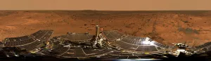 Planetary Science Photos Prints: Panoramic view of Mars