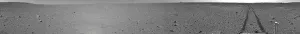 Martian Landscape Photography Prints: Panoramic view of Mars