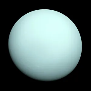 Voyager 2 Print of Uranus