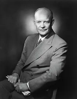 Presidential Portrait of Dwight D. Eisenhower Presidential Portrait of Dwight D. Eisenhower