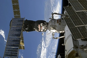Russias Progress 35P is docked to the Pirs Docking Compartment Russias Progress 35P is docked to the Pirs Docking Compartment
