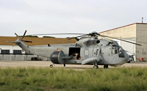 An SH-3D Sea King Airborne Early Warning helicopter of the Spanish Navy An SH-3D Sea King Airborne Early Warning helicopter of the Spanish Navy
