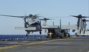 An SH-60 Sea Hawk lands on the flight deck aboard USS Bataan An SH-60 Sea Hawk lands on the flight deck aboard USS Bataan