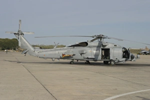 An SH-60B Seahawk of the Spanish Navy at Naval Station Rota, Spain An SH-60B Seahawk of the Spanish Navy at Naval Station Rota, Spain