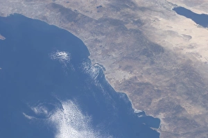 Part of southern California as seen from space Part of southern California as seen from space