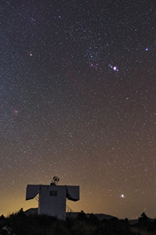 Stars of the constellation Orion and Sirius at the Yunnan Astronomical Observatory Stars of the constellation Orion and Sirius at the Yunnan Astronomical Observatory