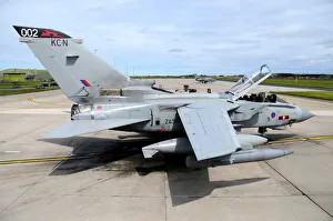 Tornado GR4 of the Royal Air Force at RAF Lossiemouth Tornado GR4 of the Royal Air Force at RAF Lossiemouth