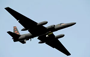 A U-2 Dragon Lady takes off from Osan Air Base, South Korea A U-2 Dragon Lady takes off from Osan Air Base, South Korea