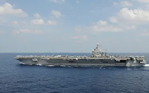 USS Abraham Lincoln transits the Indian Ocean USS Abraham Lincoln transits the Indian Ocean