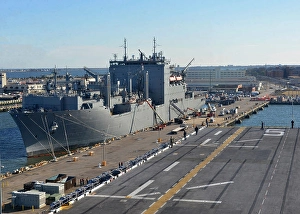 USS Bataan Dry Dock Print