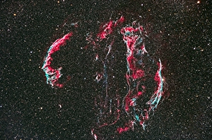Star Formation Process Prints: The Veil Nebula complex in Cygnus