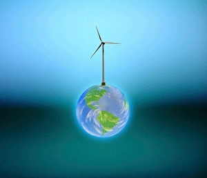 Wind Energy Prints: Windpower Earth