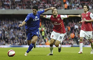 Arsenal v Everton 28/10/06 Arsenals Mathieu Flamini and Evertons Mikel Arteta in action Arsenal v Everton 28/10/06 Arsenals Mathieu Flamini and Evertons Mikel Arteta in action