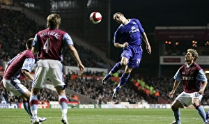 Aston Villa v Everton Leon Osman in action Aston Villa v Everton Leon Osman in action