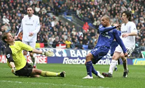 Bolton Wanderers v Everton James Vaughan scores the first goal for Everton Bolton Wanderers v Everton James Vaughan scores the first goal for Everton