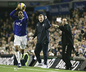 Everton v Aston Villa FA - Goodison Park Everton manager David Moyes and Aston Villa manager Martin O' Everton v Aston Villa FA - Goodison Park Everton manager David Moyes and Aston Villa manager Martin O'