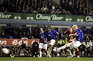 Everton v Blackburn Rovers FA Cup 3rd Round Andrew Johnson scores for Everton from Everton v Blackburn Rovers FA Cup 3rd Round Andrew Johnson scores for Everton from
