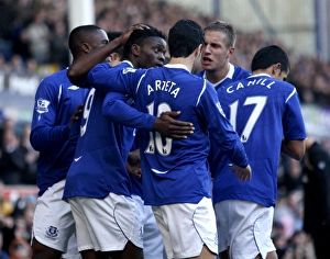 Football - Everton v Fulham - Barclays Premier League Football - Everton v Fulham - Barclays Premier League