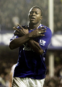 Football - Everton v Fulham Barclays Premier League - Goodison Park - 8/12/07 Yakubu Football - Everton v Fulham Barclays Premier League - Goodison Park - 8/12/07 Yakubu