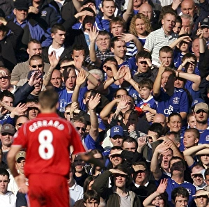 Football - Everton v Liverpool Barclays Premier League - Goodison Park - 20/10/07 Football - Everton v Liverpool Barclays Premier League - Goodison Park - 20/10/07