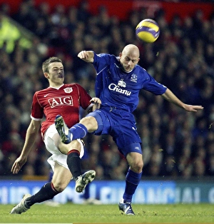 Football - Manchester United v Everton FA Barclays Premiership - Old Trafford - 29/11/06 Football - Manchester United v Everton FA Barclays Premiership - Old Trafford - 29/11/06