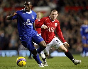 Football - Manchester United v Everton - FA Barclays Premiership - Old Trafford - 06/07 Football - Manchester United v Everton - FA Barclays Premiership - Old Trafford - 06/07