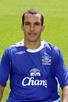Leon Osman Print - Everton FC Football Photocall 2006/07 Headshot