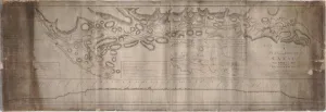 Scottish Canals History Prints: Plan of the great canal from Forth to Clyde