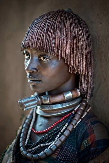 Lower Valley of the Omo Collection: Hamar woman