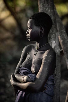 Lower Valley of the Omo Collection: Mursi scarification