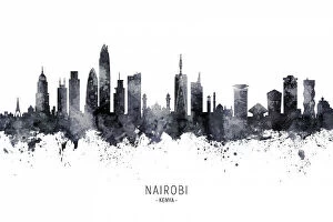 Nairobi Collection: Nairobi Kenya Skyline