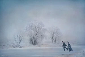 Images Dated 29th December 2017: Traditional skating (Netherlands)