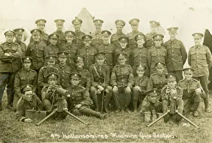4th Hallamshire Machine Gun Section, c. 1914-1918 4th Hallamshire Machine Gun Section, c. 1914-1918