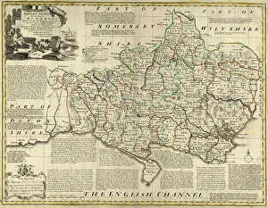 County Map of Dorset, c. 1777 County Map of Dorset, c. 1777