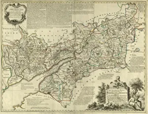 County Map of Gloucestershire and Monmouthshire, c. 1777 County Map of Gloucestershire and Monmouthshire, c. 1777
