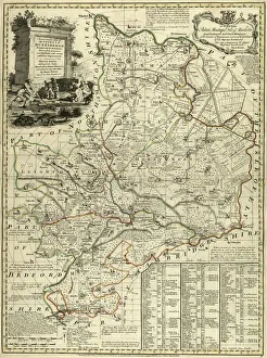 County Map of Huntingdonshire, c. 1777 County Map of Huntingdonshire, c. 1777