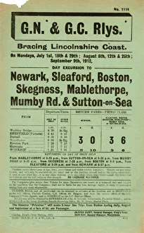 Great Northern Railway and Great Central Railway: excursions to Newark, Sleaford, Boston Great Northern Railway and Great Central Railway: excursions to Newark, Sleaford, Boston