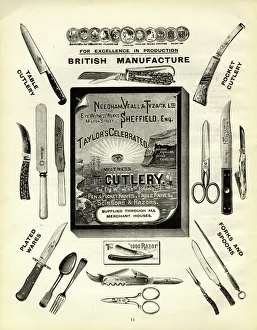 Needham, Veall and Tyzack Ltd., Eye Witness Works, Cutlery Manufacturers, 1919 Needham, Veall and Tyzack Ltd., Eye Witness Works, Cutlery Manufacturers, 1919