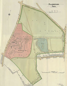 Maps and Plans Collection: Plan of Hillsborough Park, 1897