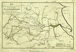 Maps and Plans Collection: Plan of Navigable Rivers and Canals connected with the Aire and Calder Navigation; with a Proposed