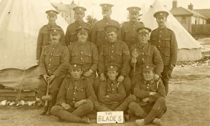 Images Dated 1st January 1916: Sheffield Army Service Corps soldiers, c. 1916